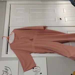 Shein Plus Size 4XL Pink Jumpsuit